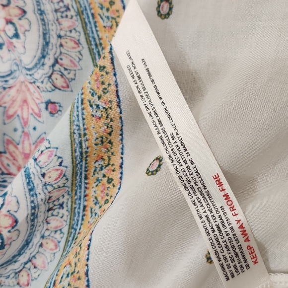 FREE PEOPLE Cotton Midi A-line Darjeeling Printed Tunic Dress, Womens S/P - Picture 6 of 8